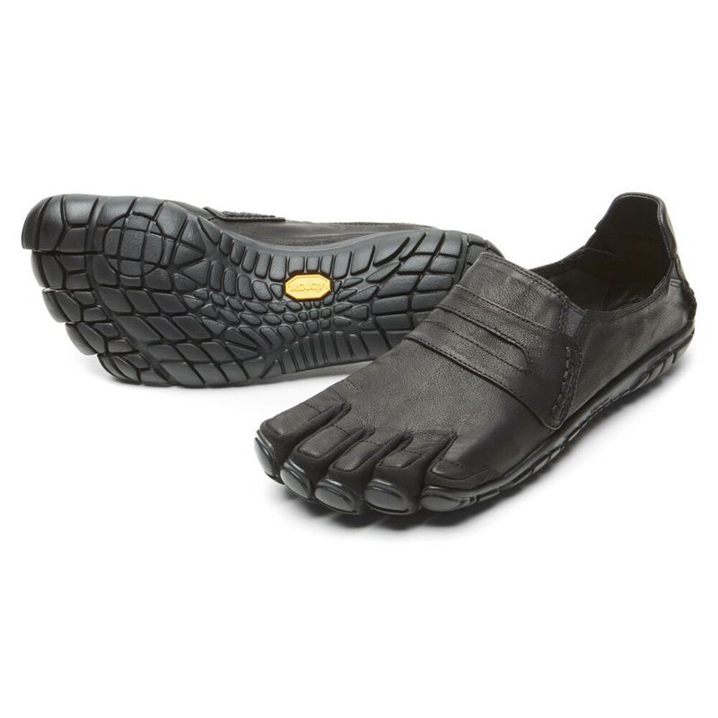 Vibram FiveFingers CVT-Bőr Férfi Utcai Cipő - Fekete IARG652